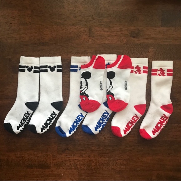 Disney Accessories - Ships Today! Disney Character Socks Bundle 🍟